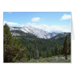 Sierra Nevada Mountains II from Yosemite Card