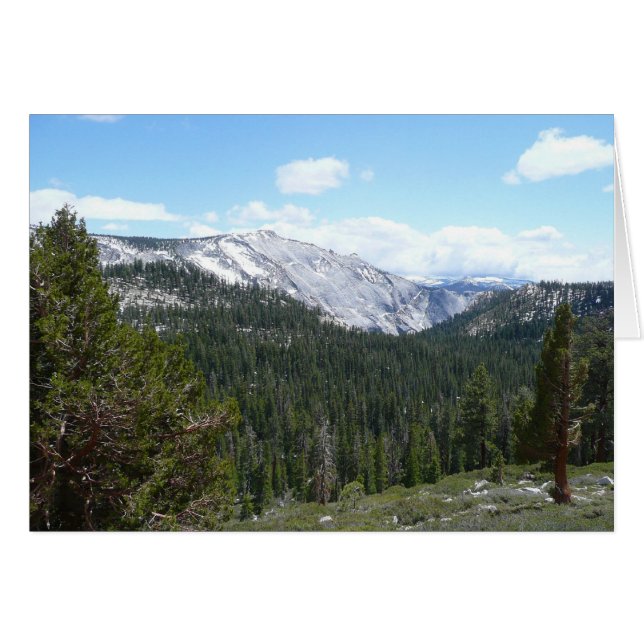 Sierra Nevada Mountains II from Yosemite Cards (Front Horizontal)