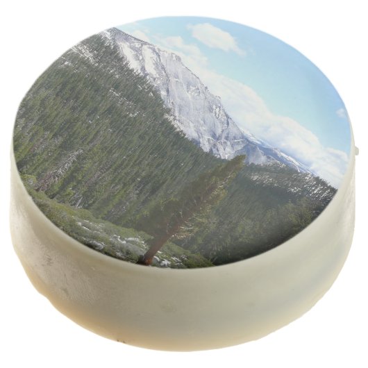 Sierra Nevada Mountains II from Yosemite Chocolate Covered Oreo (Angled)
