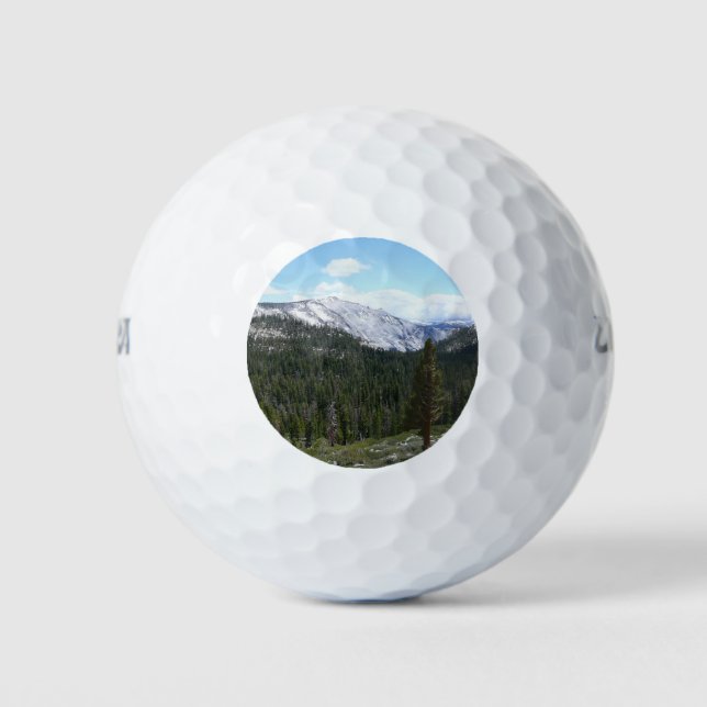 Sierra Nevada Mountains II from Yosemite Golf Balls (Front)