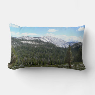 Sierra Nevada Mountains II from Yosemite Lumbar Pillow