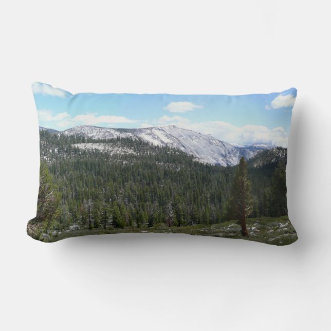 Sierra Nevada Mountains II from Yosemite Lumbar Pillow (Front)