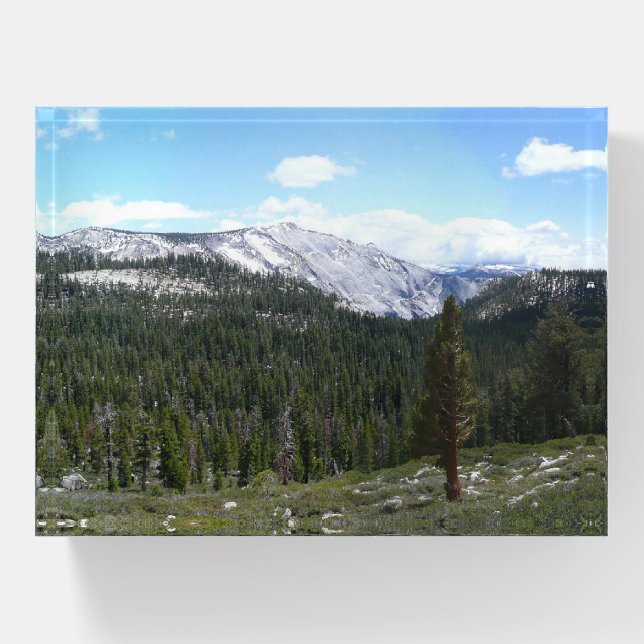 Sierra Nevada Mountains II from Yosemite Paperweight (Front)