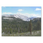 Sierra Nevada Mountains II from Yosemite Tissue Paper