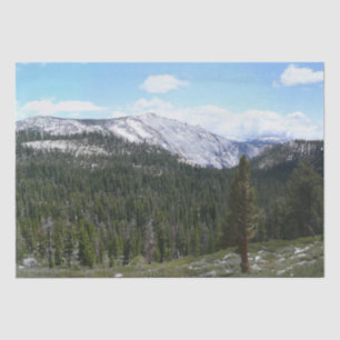 Sierra Nevada Mountains II from Yosemite Tissue Paper