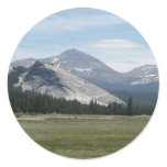Sierra Nevada Mountains III Yosemite National Park Classic Round Sticker