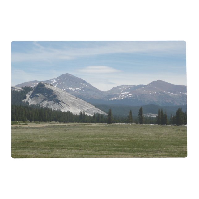 Sierra Nevada Mountains III Yosemite National Park Placemat (Front)