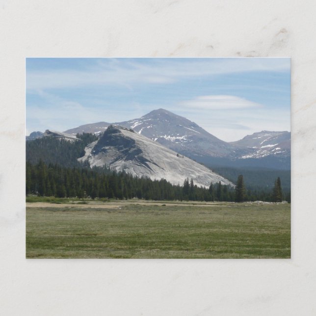 Sierra Nevada Mountains III Yosemite National Park Postcard (Front)