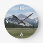 Sierra Nevada Mountains III Yosemite National Park Round Clock