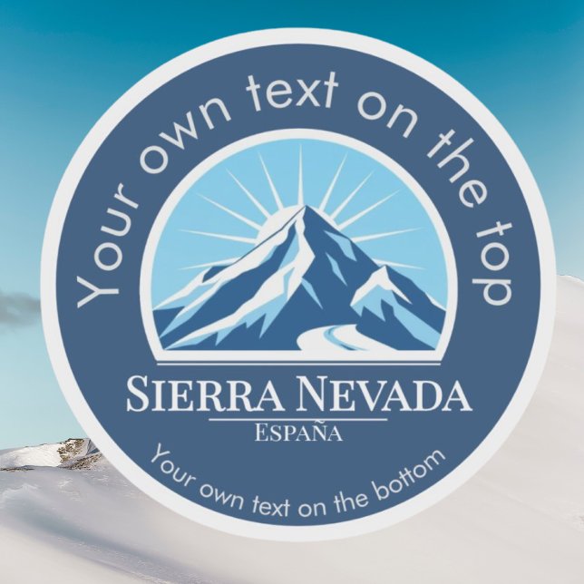 Sierra Nevada Spain España souvenir Sticker (Creator Uploaded)