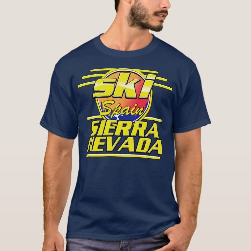 Sierra Nevada Spain ski T_Shirt