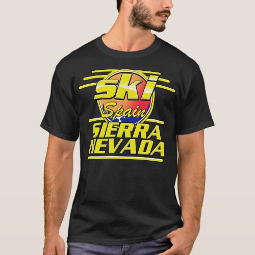 Sierra Nevada Spain ski T_Shirt