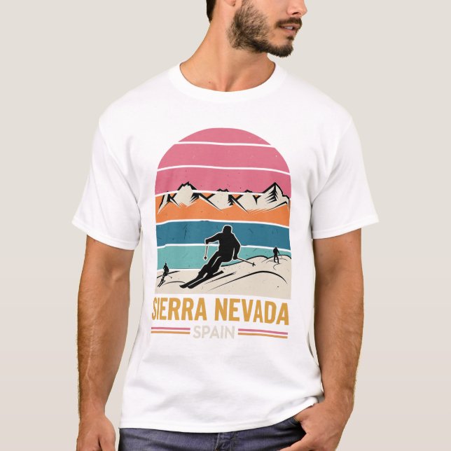 Sierra Nevada Spain  T-Shirt (Front)