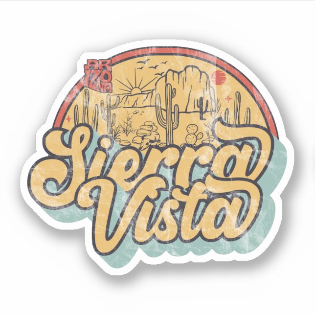 Sierra Vista, Arizona  Sticker (Front)