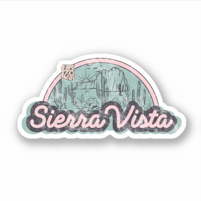 Sierra Vista, Arizona  Sticker (Front)