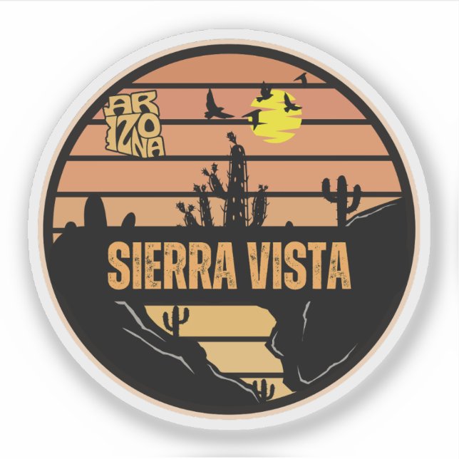 Sierra Vista, Arizona Sticker (Front)
