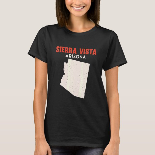 Sierra Vista Arizona USA State America Travel Ariz T-Shirt (Front)