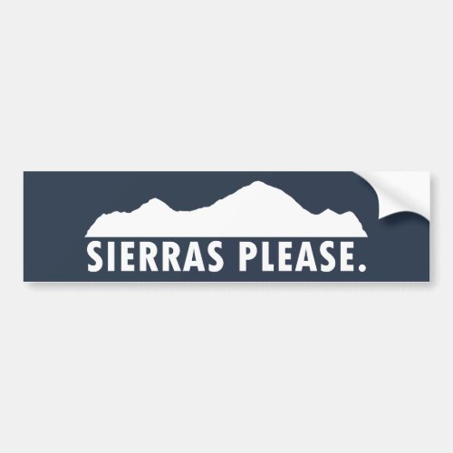 Sierras Please Sticker
