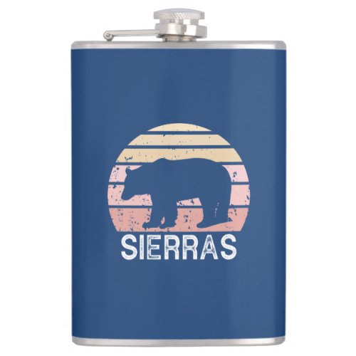 Sierras Retro Bear Flask