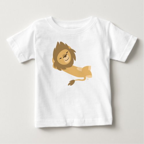 Siesta Cute Cartoon Lion Baby T_Shirt