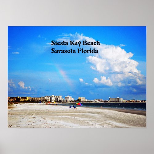 Siesta Key  Beach Poster