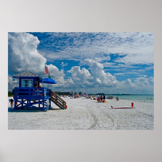 Siesta Key Beach Poster (Front)