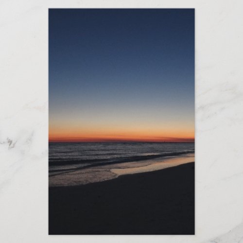 Siesta Key Beach Sunset Stationery