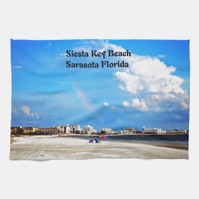 Siesta Key  Beach Towel (Horizontal)