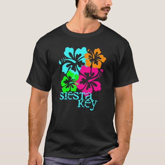Siesta Key Beach Tropical  Travel Surf T-Shirt (Front)