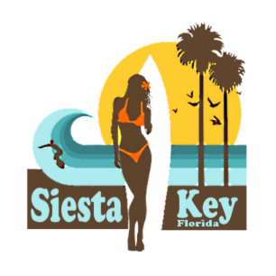 Siesta Key. Cutout