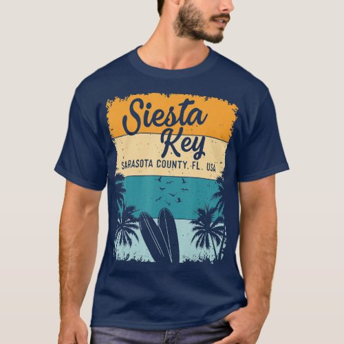 Siesta Key FL Florida Gifts And Souvenirs Men Wome T_Shirt