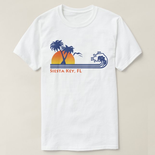 Siesta Key FL T-Shirt (Design Front)