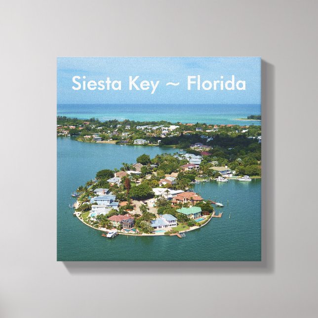 Siesta Key, Florida Canvas (Front)