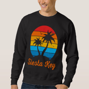 Siesta Key Florida Family Vacation Beach Tropical Sweatshirt