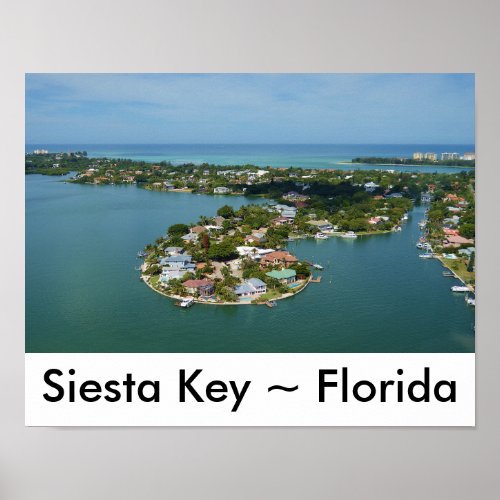 Siesta Key Florida Poster