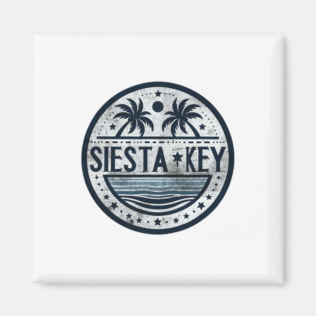 Siesta Key Florida Siesta Beach Fl Beaches  Magnet (Front)