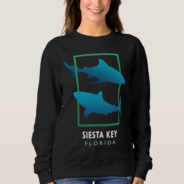 Siesta Key  Florida  Souvenir  1 Sweatshirt (Front)