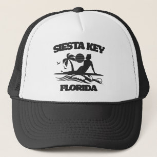 Siesta Key Florida Trucker Hat