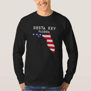 Siesta Key Florida USA State America Travel Florid T-Shirt