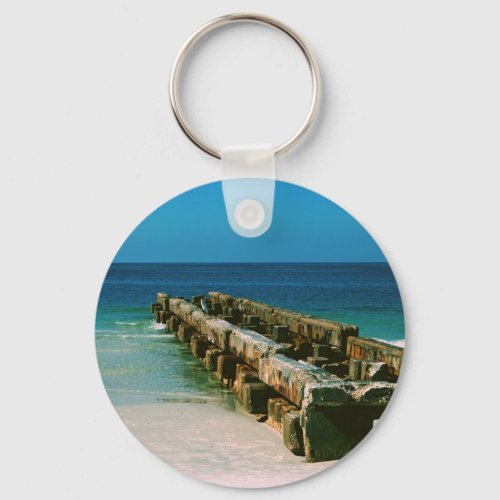 Siesta Key Sarasota Florida Keychain