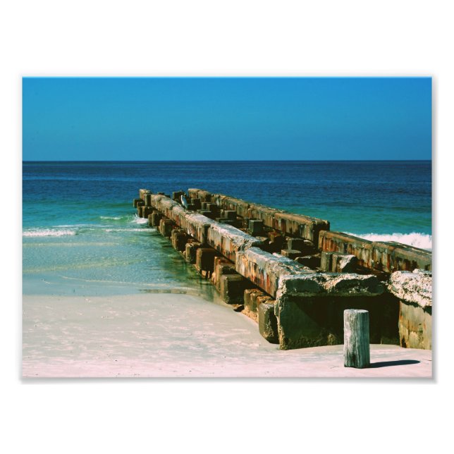 Siesta Key Sarasota Florida Photo Print (Front)