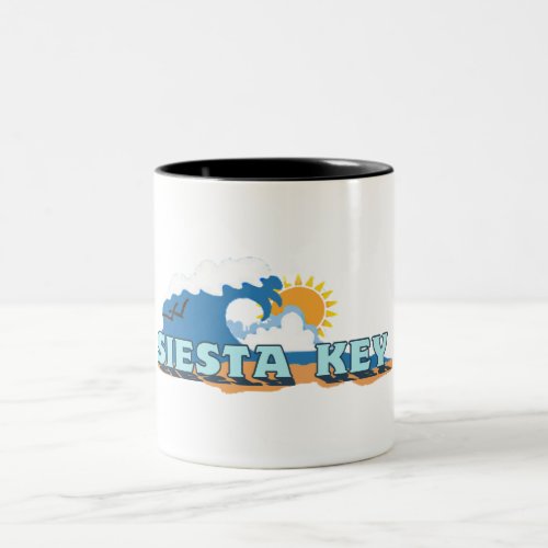 Siesta Key Two_Tone Coffee Mug