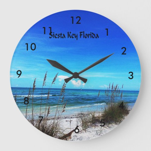 Siesta Key Wall Clock