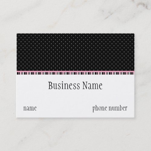 Siesta Motel Chubby Business Card