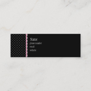 Siesta Motel Skinny Business Card