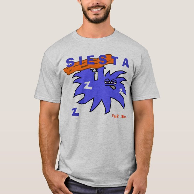 Siesta sloth T-Shirt (Front)