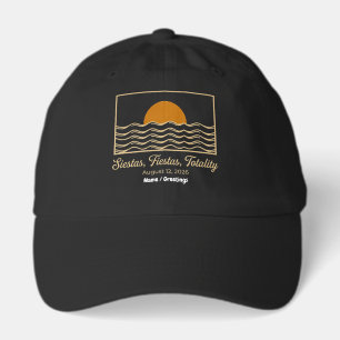 Siestas Fiestas Totality Spain Solar Eclipse 2026 Hat