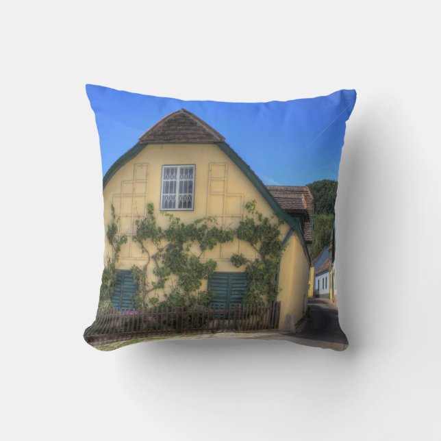 Sievering Vienna Austria Throw Pillow (Front)