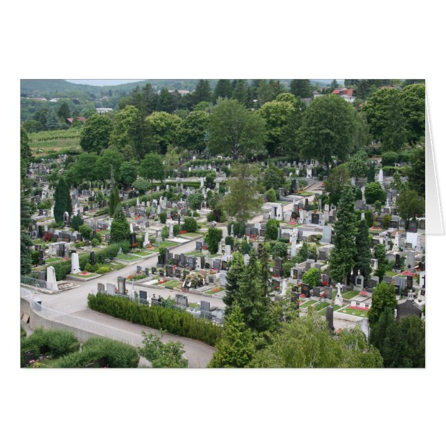 Sieveringer Friedhof Cards (Front Horizontal)