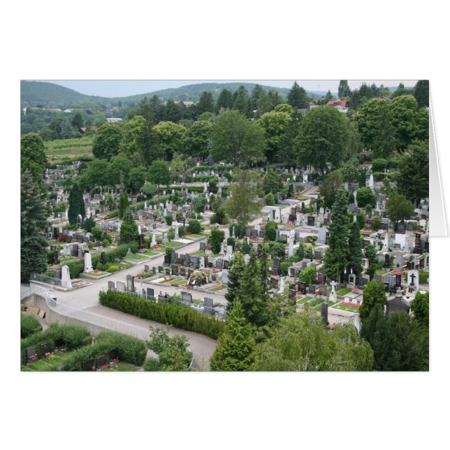 Sieveringer Friedhof Cards (Front Horizontal)